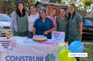 Celebrando la Semana Mundial de la Lactancia Materna en los CeMAPS de todo el país