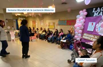 Foto noticia OSPeCon - Celebrando la Semana Mundial de la Lactancia Materna en los CeMAPS de todo el pa&iacute;s 