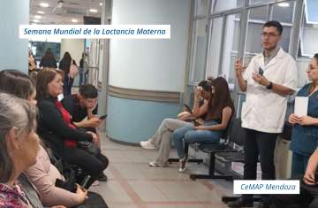 Foto noticia OSPeCon - Celebrando la Semana Mundial de la Lactancia Materna en los CeMAPS de todo el pa&iacute;s 