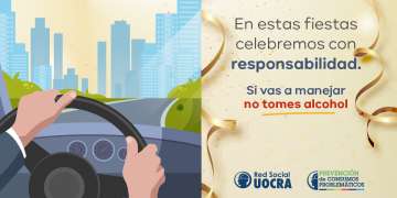 En estas fiestas, tené cuidado con el consumo de alcohol.