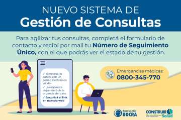 Nuevo sistema online de atención y seguimiento de consultas para beneficiarios de O.S.Pe.Con