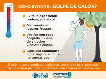 Prevención del golpe de calor
